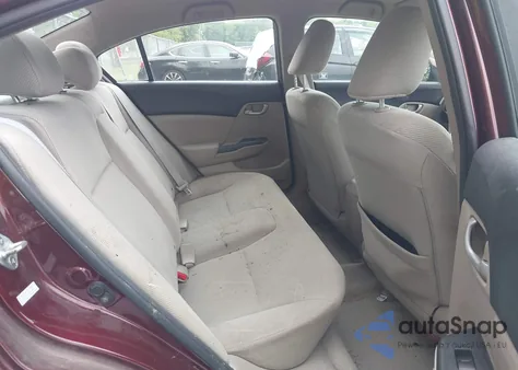 2012 Honda Civic Lx z USA, uszkodzony, nr VIN 2HGFB2F54CH512607